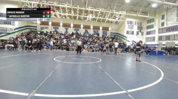 117 lbs Quarterfinal - Grace Roman, La Jolla vs Jayselle Suetos, Granite Hills