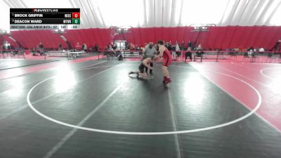 USA Junior Boys - 285 lbs 3rd Place Match - Deacon Ward, Myrmidon Wrestling vs Brock Griffin, Wisconsin