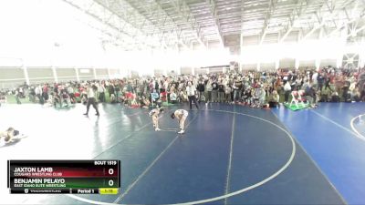 69 lbs Quarterfinal - Benjamin Pelayo, East Idaho Elite Wrestling vs Jaxton Lamb, Cougars Wrestling Club