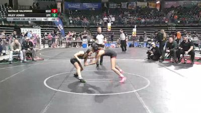 91 lbs Semifinal - Natalie Valverde, Morris Hills Jr Knights vs Riley Jones, Upper Township