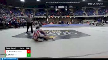 120 lbs Champ. Round 1 - Ian Rosborough, Oblong vs Drake Pfeiffer, Rochester