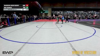 Round Of 16 - Madison Derryberry, OKWA vs Mia Quiroz, Predators Wrestling Club