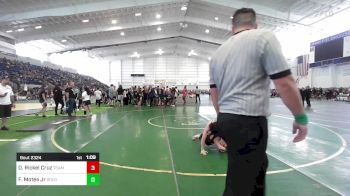 88 lbs Semifinal - Declan Rickel Cruz, Team Aggression vs Frank Motes Jr, Gold Rush Wrestling