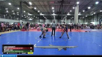 138 lbs Round 3 (4 Team) - Jack Baggett, NORTH CAROLINA WRESTLING FACTORY - BLUE vs Elijah Cali, SHENANDOAH VALLEY WRESTLING CLUB