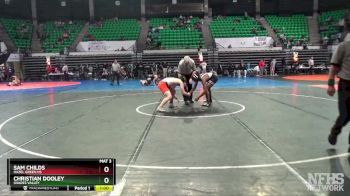 6A 150 lbs Cons. Round 3 - Christian Dooley, Shades Valley vs Sam Childs, Hazel Green HS