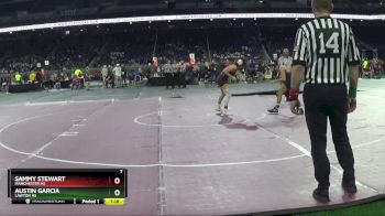 D4-113 lbs Semifinal - Austin Garcia, Lawton HS vs Sammy Stewart, Manchester HS