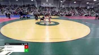 126 lbs Consi Of 16 #1 - Trey Wagner, PA vs Canaan Spears, VA