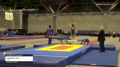 Josephine Kuo - Double Mini Trampoline, CAVU - 2021 USA Gymnastics Championships