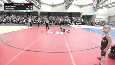 63-M lbs Round Of 32 - Bristol Keith, South Western vs Austin Luks, South Plainfield