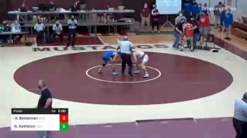 152 lbs Final - Alex Beidelman, Wilson vs Nick Nettleton, Exeter