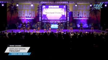 Maryland Twisters - Twilight [2023 L3 Junior - Medium 3/25/2023] 2023 ACDA Reach the Beach Grand Nationals - DI/DII