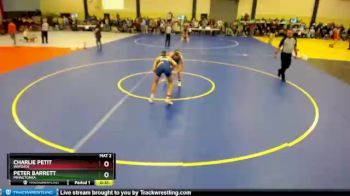 138 lbs Cons. Round 2 - Peter Barrett, Minnetonka vs Charlie Petit, Wayzata