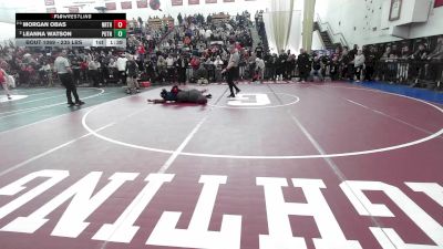 235 lbs Rr Rnd 1 - Morgan Obas, Northbridge vs Leanna Watson, Putnam