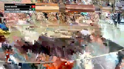 126 lbs Quarterfinal - Nickolas Ortiz, Brawley vs Blake Sexton, Cherokee Trail