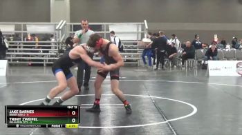 133 lbs Quarters & 1st Wb (16 Team) - Jake Barnes, Baker (Kan.) vs Trinit Zweifel, Oklahoma City