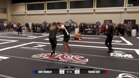 Treddie Gray vs John Tremblay 2025 ADCC East Coast Trials