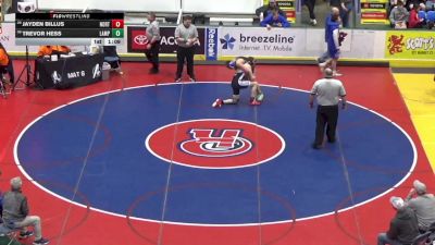 147 lbs Round Of 64 - Jayden Billus, North Schuylkill vs Trevor Hess, Lampeter-Strasburg