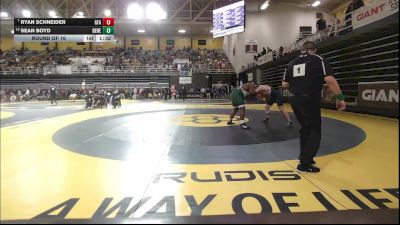 285 lbs Round Of 16 - Ryan Schneider, Greens Farms Academy vs Sean Boyd, Benedictine College Prep