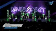 Nebraska Dance - Junior Pom White 24.25 [2025 Junior - Pom - Small Day 2] 2025 DanceFest Grand Nationals