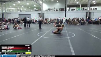 152 lbs Round 2 (6 Team) - Nolen Zeigler, TNWC Yellow vs Evan Zombro, Siggy Trained
