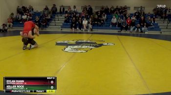 165 lbs Keller Rock, Embry-Riddle (Ariz.) vs Dylan Mann, Southern Oregon