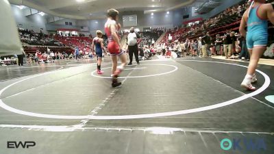 80 lbs Rr Rnd 3 - Bennett Dawson, Raw Wrestling Club vs Kaleb Kelly, Broken Arrow Wrestling Club