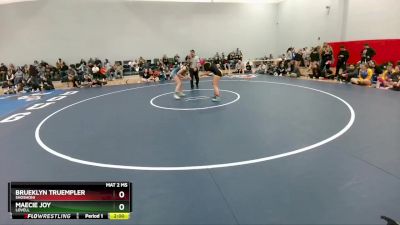 135 lbs Quarterfinal - Brueklyn Truempler, Shoshoni vs Maecie Joy, Lovell