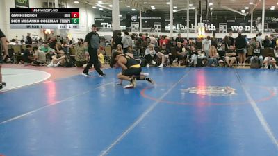 134 lbs Rr Rnd 1 - Gianni Bench, Journeymen Gold - HSC vs Dion Mesanko-Coleman, Triumph Maize - HSC