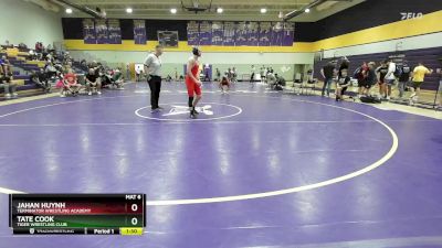 144 lbs Cons. Round 3 - Jahan Huynh, Terminator Wrestling Academy vs Tate Cook, Tiger Wrestling Club