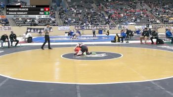 126 lbs Champ. Round 1 - Drake Wimsatt, Paul Laurence Dunbar vs Hunter Francis, Dixie Heights