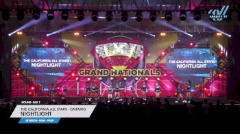 The California All Stars - Ontario - Nightlight [2023 L1.1 Mini - PREP Day 1] 2023 Spirit Sports Palm Springs Grand Nationals