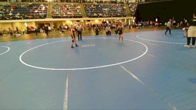 5th - 6th grade - 82 Cons. Round 3 - Grady Gilbert, DC Elite Wrestling vs Enzo Reyes, Iowa