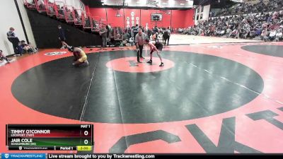 126 lbs Cons. Round 2 - Jair Cole, SCHAUMBURG (HS) vs Timmy O?Connor, LOCKPORT (Twp)