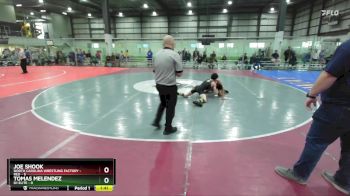 113 lbs Round 1 (4 Team) - Joe Shook, NORTH CAROLINA WRESTLING FACTORY - RED vs Tomas Melendez, D1 ELITE