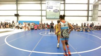 40 lbs Rr Rnd 3 - London Douglas, Apex (OH) Girls - W vs Piper Fry, Michigan Wrestling Academy - W