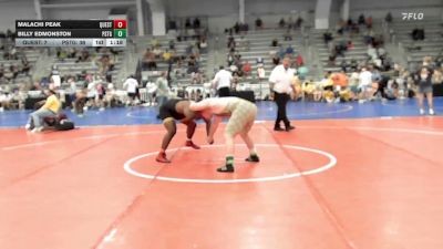 195 lbs Round Of 32 - Malachi Peak, Quest School Of Wrestling Gold - HSB vs Billy Edmonston, Prestige Worldwide - HSB