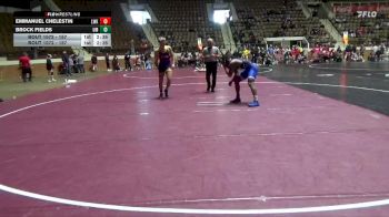 157 lbs Champ. Round 2 - Emmanuel Chelestin, Lindsey Wilson (Ky.) vs Brock Fields, Montevallo