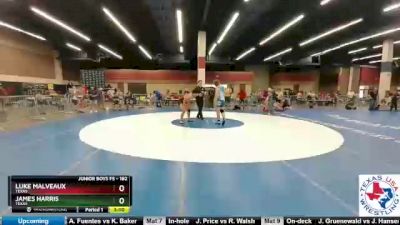182 lbs Semifinal - Luke Malveaux, Texas vs James Harris, Texas