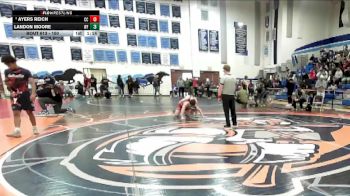 150 lbs Semifinal - Landon Moore, Williams Field vs Ayers Reich, Cathedral Catholic