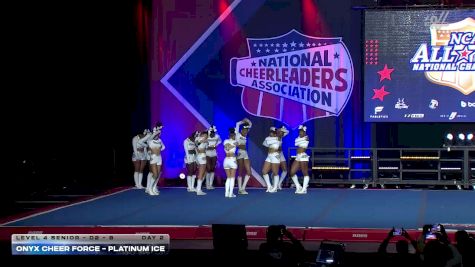 Onyx Cheer Force - Platinum Ice [2026 L4 Senior - D2 - B Day 2] 2026 NCA All-Star National Championship