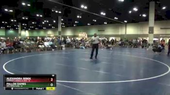 105 lbs Round 3 (16 Team) - Heather Crull, Charlie`s Angels-IL Blk vs Lillan Bradshaw, RPA Wrestling