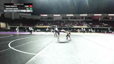149 lbs Consolation - David Arroyo, Menlo College (NCWA) vs Anthony Dicks, Tarleton State