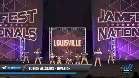 Fusion Allstars - Invasion [2021 L1 Youth - D2 - Small Day 2] 2021 JAMfest: Louisville Championship