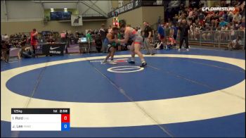 125 kg Round Of 64 - Isaac Reid, Lock Haven vs Jerhett Lee, River Valley Wrestling Club