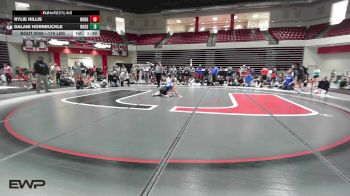 110 lbs Semifinal - Rylie Hillis, Norman High School Girls vs Dalani Hornbuckle, Rogers High School Girls