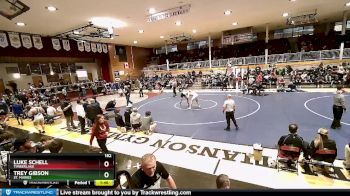 182 lbs Cons. Semi - Trey Gibson, St. Maries vs Luke Schell, Timberlake