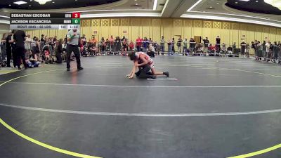 65 lbs Final - Sebastian Escobar, Grindhouse WC vs Jackson Escarcega, Manu Wr Ac