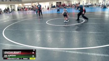 55 lbs Semis & 1st Wrestleback (8 Team) - Zac Garceau, Foley vs Jonathan Bennett, LSH (LeSueur/Henderson)