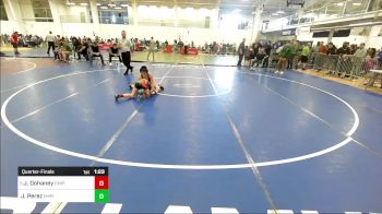 88 lbs Quarterfinal - Jamison Dohaney, Empire WC vs Jordan Perez, Empire WC