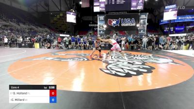 165 lbs Cons 4 - Gunner Holland, FL vs Charlie Millard, WI